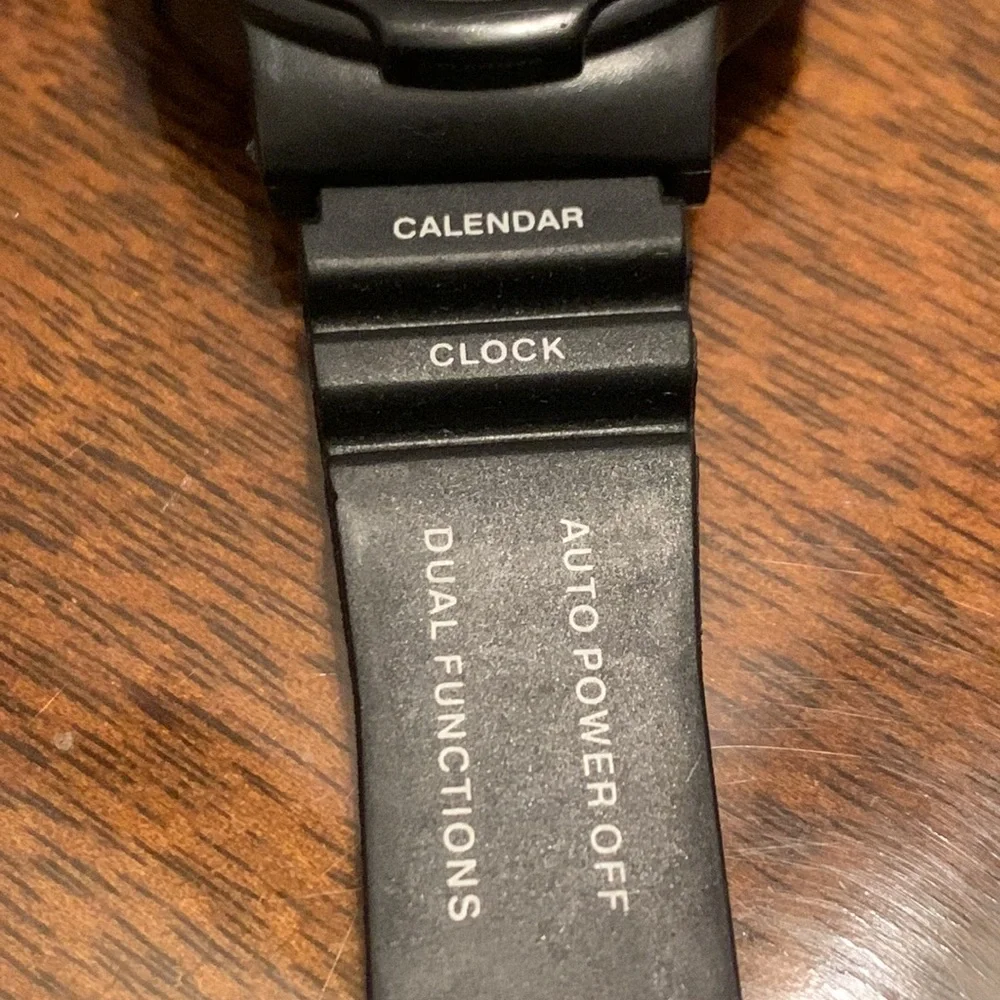Sunway Calculator Digital Watch Luxury Dual Functions Calendar Clock Vintage